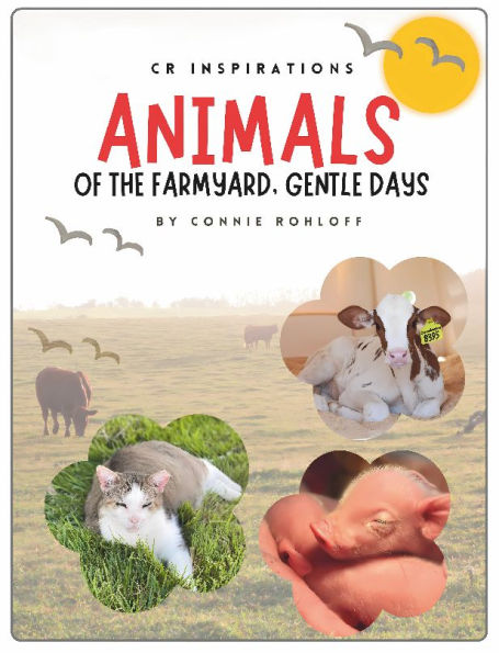 Animals of the Farmyard, Gentle Days - Coloring Book