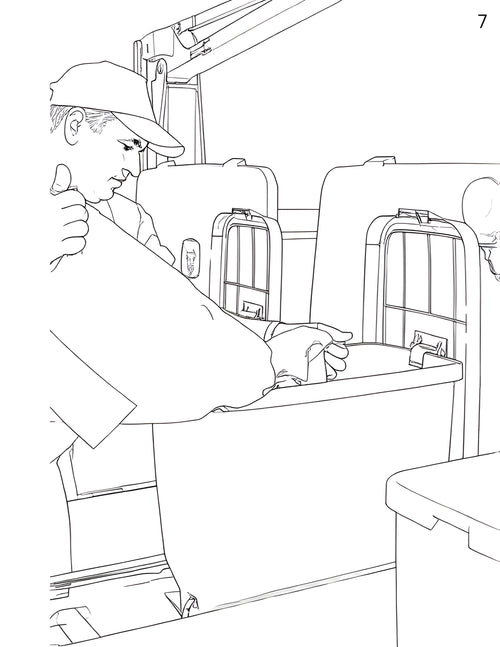 Harvest: From Field to Bin - Coloring Book