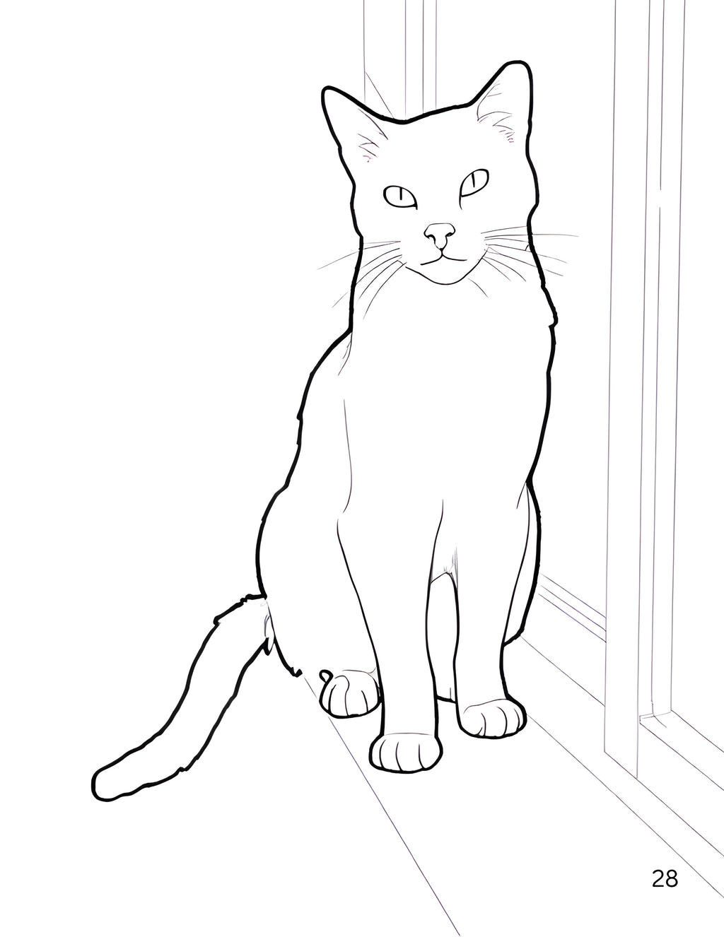 Animals of the Farmyard, Gentle Days - Coloring Book