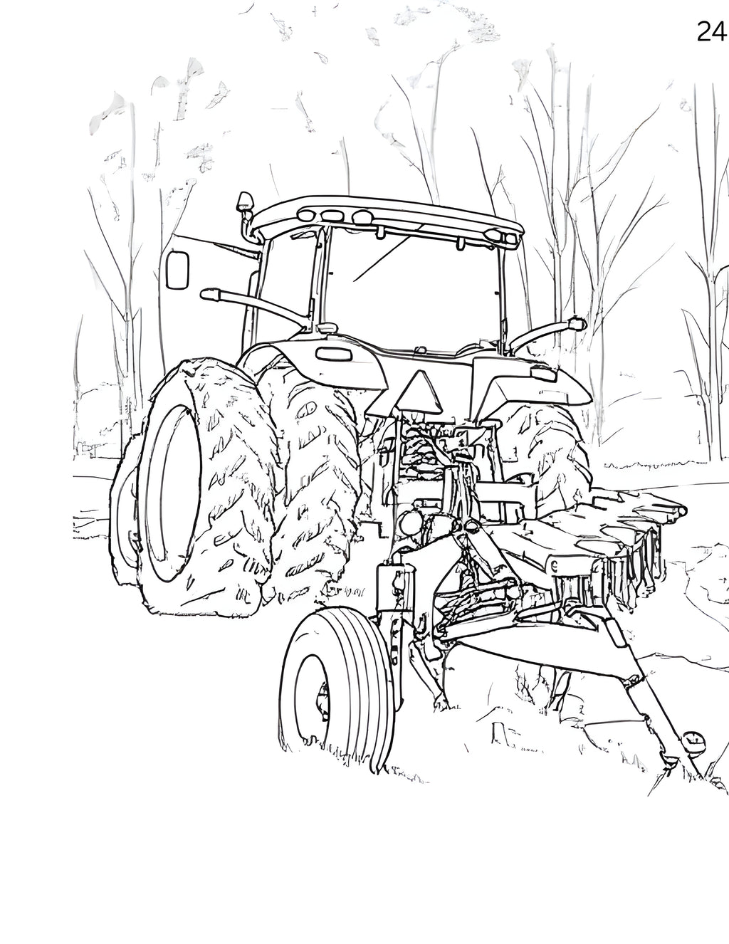 Harvest: From Field to Bin - Coloring Book